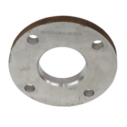 Фланец плоский стальной 09Г2С Ду125 Ру10 ГОСТ 33259-2015