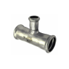 Тройник переходной сталь нерж AISI 316L Дн 54х28х54 Ру16 пресс Inoxpres RM 192054028