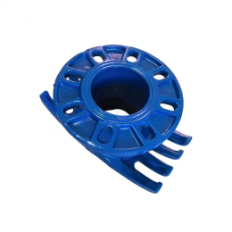 Корпус отвода фланцевый Ду 80/100 Ру16 Benarmo