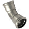 Отвод сталь нерж AISI 316L 45гр Дн 18 Ру16 пресс Inoxpres RM 181018450C