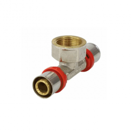 Тройник МП латунь никель пресс Дн 26х1/2"х26 ВР ГОСТ 32415-2013 8011 Aquasfera 8011-04