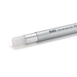 Труба PE-Xa/AI/PE серая Дн 25х3,7 Ру10 Тмакс=95C бухта 50м RAUTITAN stabil Рехау 11301413050