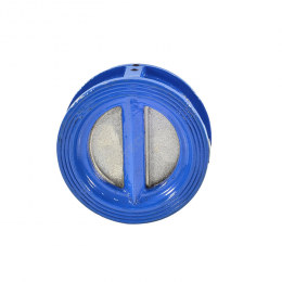 Клапан обратный чугун 2/створ Ду 150 Ру16 Тмакс=130 оС межфл створки чугун RMCX