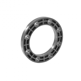 Фланец ПВХ серый под клеевое соед Дн 63 Ру16 напорный Aquaviva FLC0630