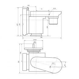 Электропривод многооборотный Н-А2-04К А У2 под кулачки 380В IP54 Тулаэлектропривод ТЭ099.058-04М1
