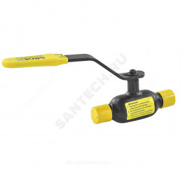 Кран шаровой сталь 09Г2С 11с10фт Ду 150 Ру16 п/привар L=333мм BROEN КШТ 60.002.150.А.16