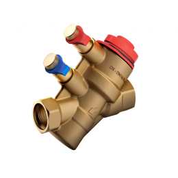 Клапан балансировочный автомат латунь Dynamic Ду 20 G3/4" Ру25 ВР без ниппелей BROEN 4460000s-000001