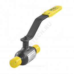 Кран шаровой сталь 09Г2С 11с10фт Ду 150 Ру16 п/привар L=333мм BROEN КШТ 60.002.150.А.16