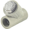 Фильтр PP-R сетчатый серый Дн 40х45гр внутренняя пайка VALFEX 10141040Г