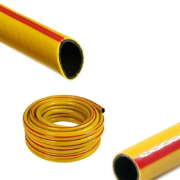 Шланг поливочный армированный ПВХ Дв 12,5 (1/2") бухта 50м Акварель непрозрачный Завод ПолимерШланг НФ-00000066