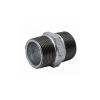 Ниппель прямой чугун Ду 32 (1 1/4") НР, оцинкованный