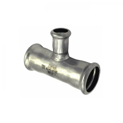 Тройник переходной сталь нерж AISI 316L Дн 54х28х54 Ру16 пресс Inoxpres RM 192054028